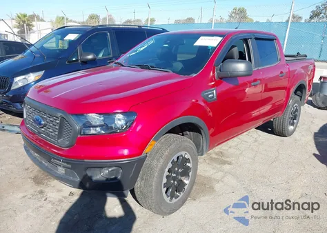 2021 Ford Ranger Xl z USA, uszkodzony, nr VIN 1FTER4EH0MLD96016